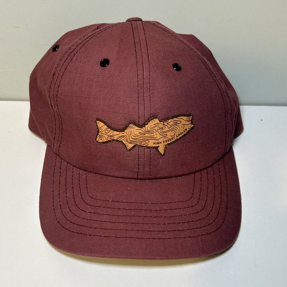 High Desert Angler Fish Embroidered Adjustable Hat Cap - Richardson Outdoor